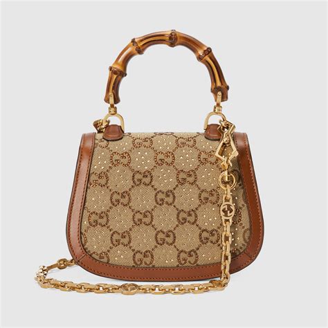 gucci bamboo mirror|Gucci bamboo 1947 mini handle bag.